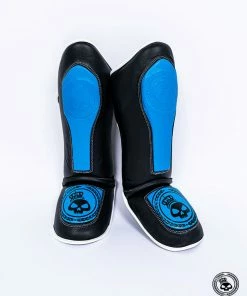 Superare Fight Goods Superare One Series Shin Guards - Blue/Black TRAINING GEAR