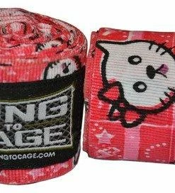 Ring To Cage Printed Hand Wraps - Multiple Designs TRAINING GEAR 17 Ring To Cage Printed Hand Wraps - Multiple Designs TRAINING GEAR