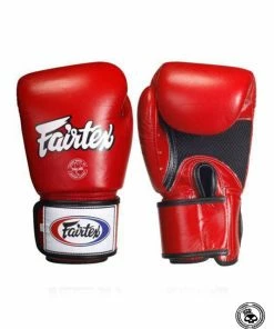 Fairtex BGV1 Gloves - Red (Breathable)