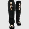 TRAINING GEAR Venum Kontact Evo Slip On Shin Guards - Black/Gold 2 TRAINING GEAR Venum Kontact Evo Slip On Shin Guards - Black/Gold