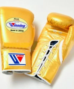 Winning Custom 10 Oz Lace Up Gloves