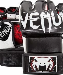 Venum Undisputed 2.0 4 Oz MMA Gloves - Black/Red/White
