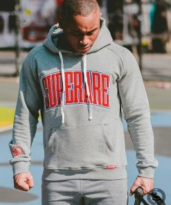 Superare Fight Goods Superare Finisher Pull Over Hoodie - Heather Grey CLOTHING