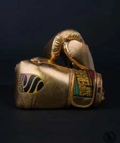 Superare Fight Goods Superare S50 Velcro Gloves - Gold