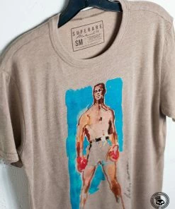 Superare Fight Goods CLOTHING Superare X LeRoy Neiman - Ali '66 Portrait Shirt 17 Superare Fight Goods CLOTHING Superare X LeRoy Neiman - Ali '66 Portrait Shirt