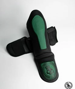 Superare Fight Goods Superare One Series Shin Guards - Khaki/Black