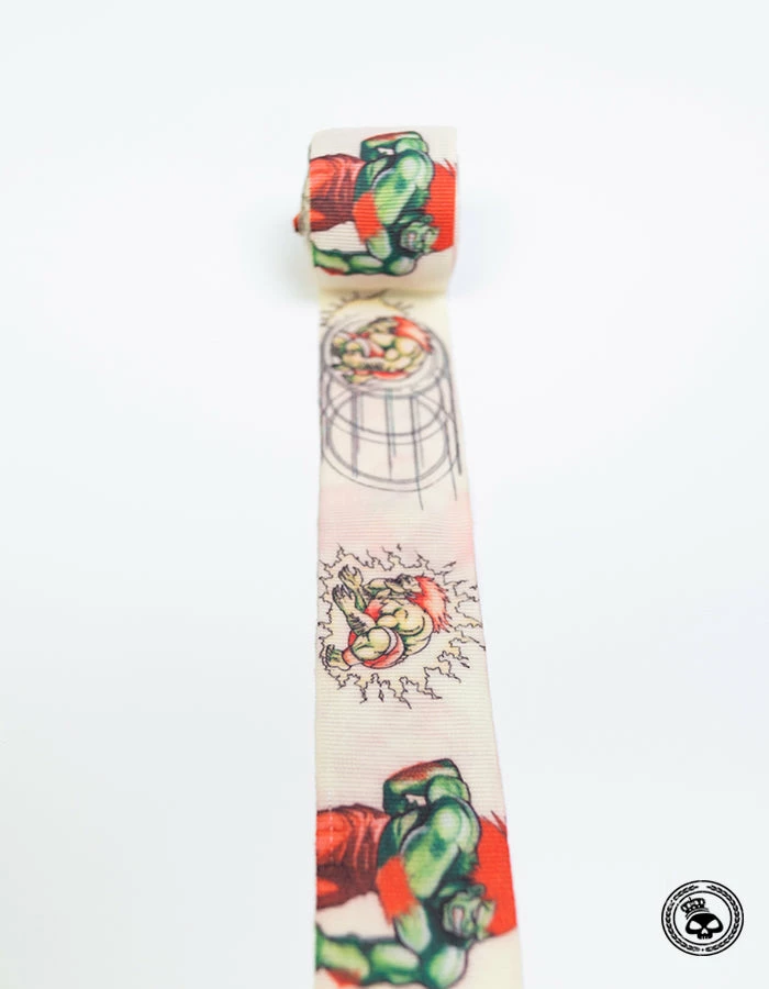 Superare Fight Goods Superare X Street Fighter Hand Wraps - Blanka 6 Superare Fight Goods Superare X Street Fighter Hand Wraps - Blanka