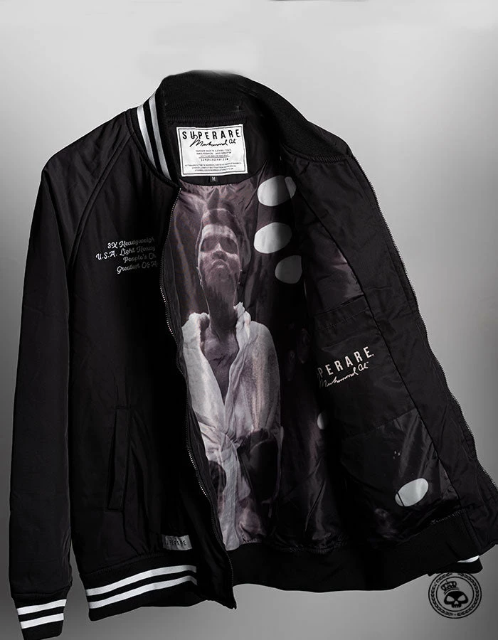 Superare Fight Goods CLOTHING Superare X Ali World Champion Bomber Jacket 8 Superare Fight Goods CLOTHING Superare X Ali World Champion Bomber Jacket