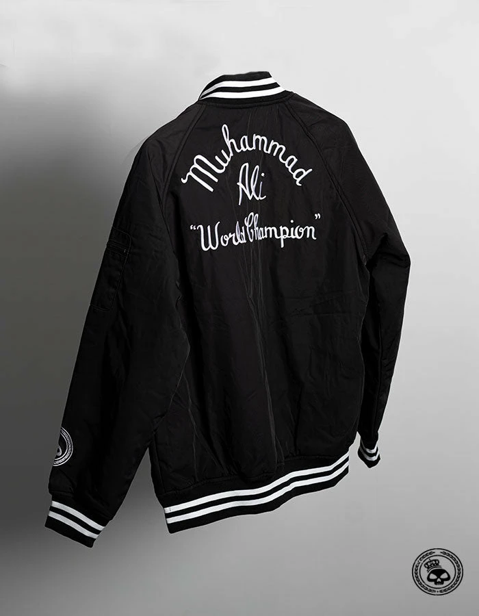Superare Fight Goods CLOTHING Superare X Ali World Champion Bomber Jacket 4 Superare Fight Goods CLOTHING Superare X Ali World Champion Bomber Jacket
