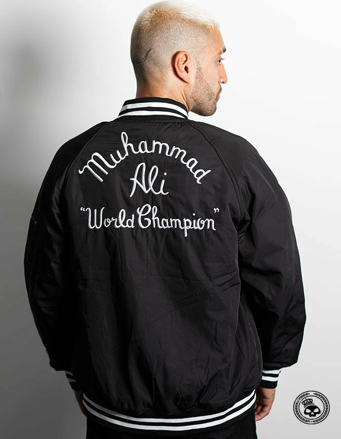 Superare Fight Goods CLOTHING Superare X Ali World Champion Bomber Jacket 7 Superare Fight Goods CLOTHING Superare X Ali World Champion Bomber Jacket