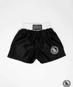 Superare Fight Goods TRAINING GEAR Superare Boxing Trunks - Black