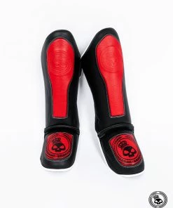 Superare Fight Goods Superare One Series Shin Guards - Red/Black