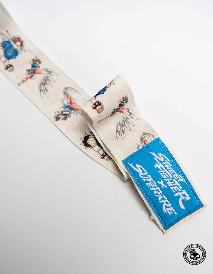 Superare Fight Goods Superare X Street Fighter Hand Wraps - Chun-Li 9 Superare Fight Goods Superare X Street Fighter Hand Wraps - Chun-Li