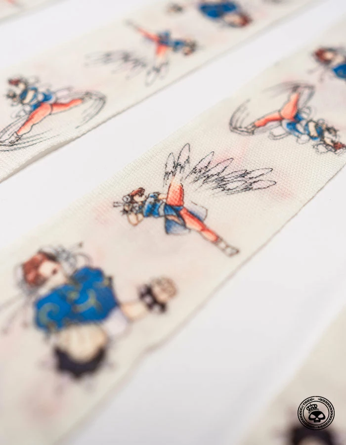 Superare Fight Goods Superare X Street Fighter Hand Wraps - Chun-Li 6 Superare Fight Goods Superare X Street Fighter Hand Wraps - Chun-Li