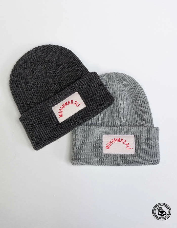 Superare Fight Goods CLOTHING Superare X Ali Classic Folded Beanie - Dark Grey 4 Superare Fight Goods CLOTHING Superare X Ali Classic Folded Beanie - Dark Grey