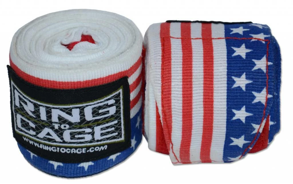 Ring To Cage Printed Hand Wraps - Multiple Designs TRAINING GEAR 10 Ring To Cage Printed Hand Wraps - Multiple Designs TRAINING GEAR