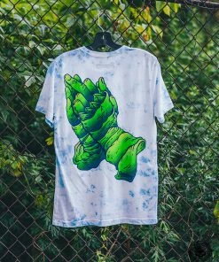 Bangarang Pray For My Enemies Tie Dye Shirt CLOTHING