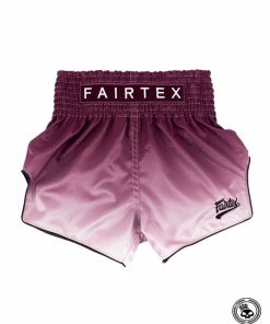 Fairtex Muay Thai Shorts - Maroon Fade