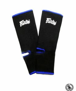 TRAINING GEAR Fairtex Ankle Supports - Black/Blue