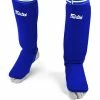 Fairtex Cloth Shin Guards - Blue