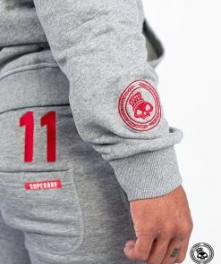 Superare Fight Goods Superare Finisher Pull Over Hoodie - Heather Grey CLOTHING