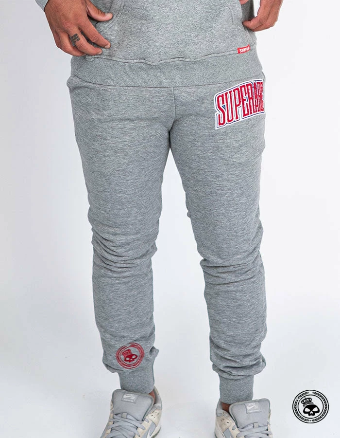 Superare Fight Goods Superare Finisher Joggers - Heather Grey 3 Superare Fight Goods Superare Finisher Joggers - Heather Grey