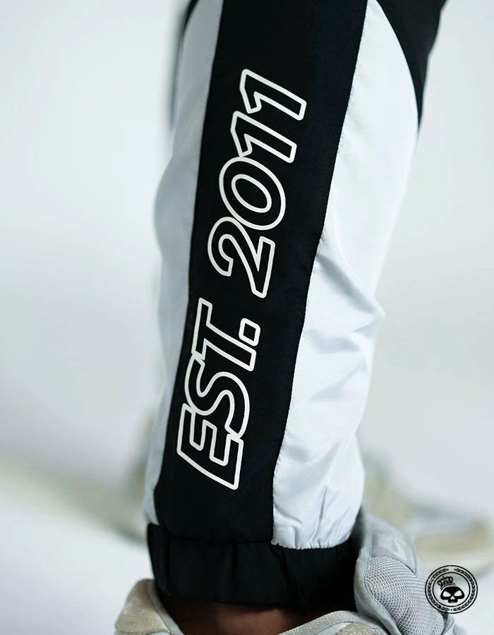 Superare Fight Goods SUPERARE ATHLETICS Superare Finisher Track Pants - Black/Grey 11 Superare Fight Goods SUPERARE ATHLETICS Superare Finisher Track Pants - Black/Grey