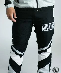 Superare Fight Goods SUPERARE ATHLETICS Superare Finisher Track Pants - Black/Grey 14 Superare Fight Goods SUPERARE ATHLETICS Superare Finisher Track Pants - Black/Grey