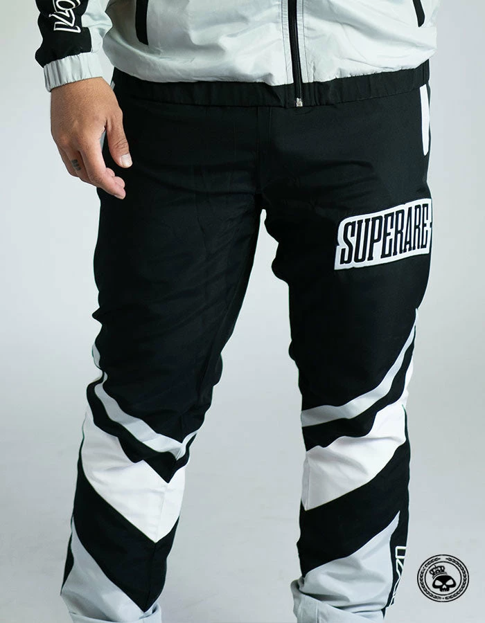 Superare Fight Goods SUPERARE ATHLETICS Superare Finisher Track Pants - Black/Grey 6 Superare Fight Goods SUPERARE ATHLETICS Superare Finisher Track Pants - Black/Grey