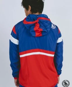 Superare Fight Goods SUPERARE ATHLETICS Superare Finisher Track Suit Jacket - Blue/Red/White