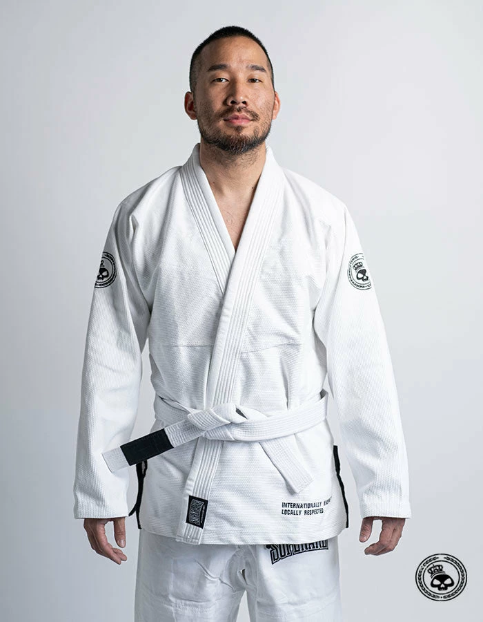 Superare Fight Goods Superare Finisher Gi - White BJJ 4 Superare Fight Goods Superare Finisher Gi - White BJJ