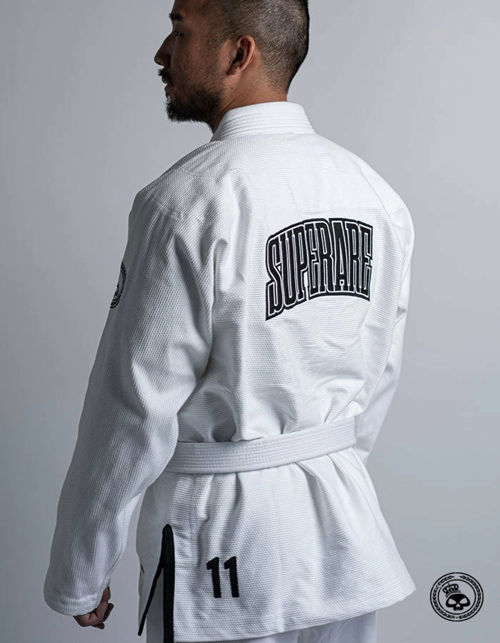 Superare Fight Goods Superare Finisher Gi - White BJJ 3 Superare Fight Goods Superare Finisher Gi - White BJJ