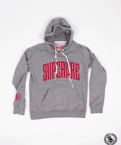 Superare Fight Goods Superare Finisher Pull Over Hoodie - Heather Grey CLOTHING