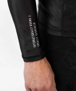 Superare Fight Goods SUPERARE ATHLETICS Superare Finisher Long Sleeve Rash Guard - Black