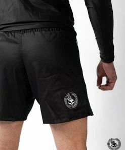 Superare Fight Goods Superare Finisher Fight Shorts - Black SUPERARE ATHLETICS