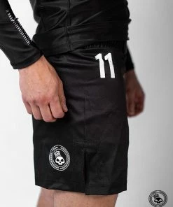 Superare Fight Goods Superare Finisher Fight Shorts - Black SUPERARE ATHLETICS