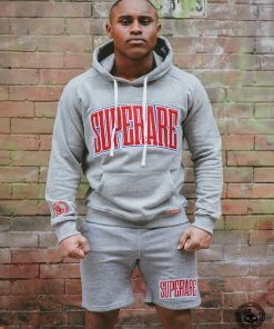 Superare Fight Goods Superare Finisher Lifestyle Shorts - Heather Grey CLOTHING