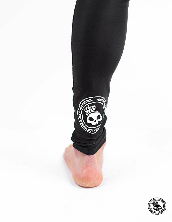Superare Fight Goods Superare Finisher Spats - Black/White SUPERARE ATHLETICS 6 Superare Fight Goods Superare Finisher Spats - Black/White SUPERARE ATHLETICS