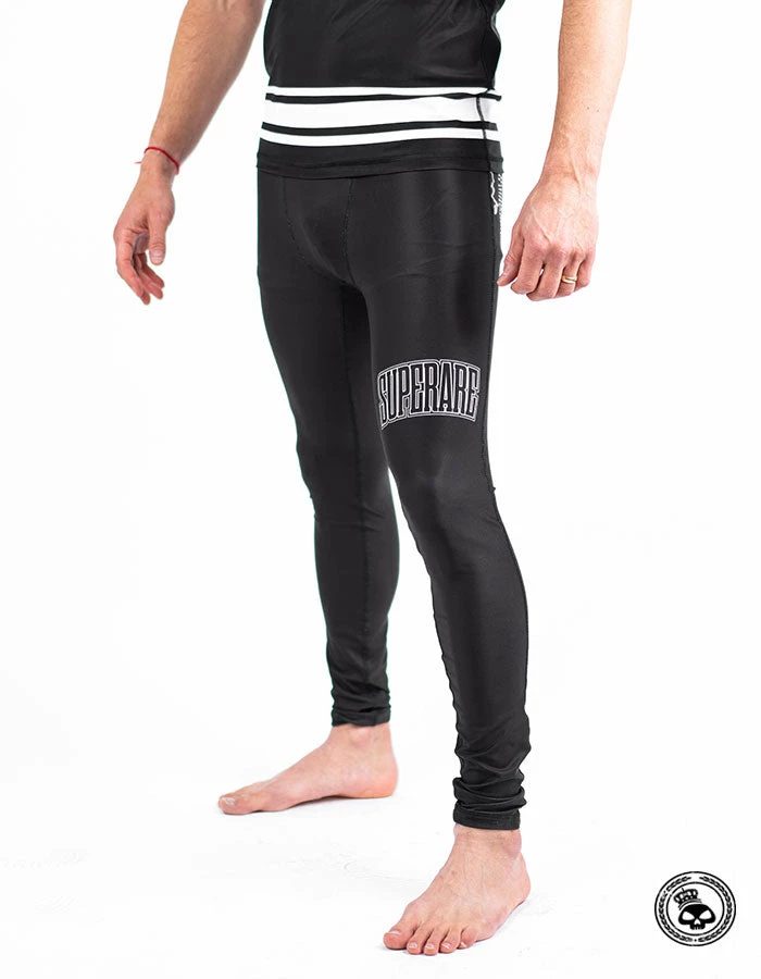 Superare Fight Goods Superare Finisher Spats - Black/White SUPERARE ATHLETICS 3 Superare Fight Goods Superare Finisher Spats - Black/White SUPERARE ATHLETICS