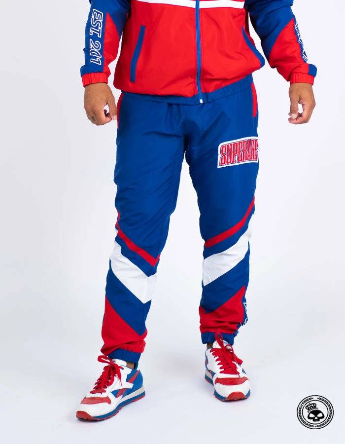 Superare Fight Goods Superare Finisher Track Pants - Blue/Red/White 5 Superare Fight Goods Superare Finisher Track Pants - Blue/Red/White