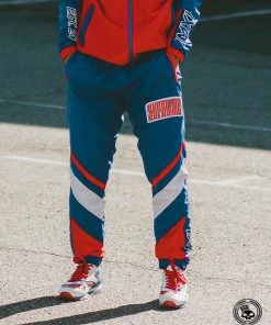 Superare Fight Goods Superare Finisher Track Pants - Blue/Red/White