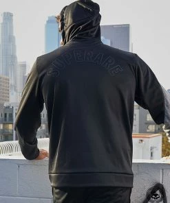 Superare Fight Goods CLOTHING Superare Fundamental Athletic Zip Up Hoodie - Black