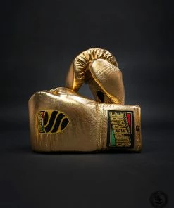 Superare Fight Goods Superare S50 Lace Up Gloves - Gold SUPERARE ITALY