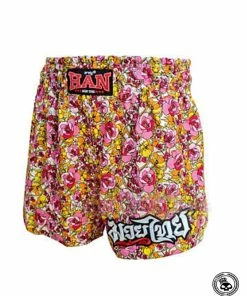 TRAINING GEAR Han Muay Thai Shorts - Pink Flowers