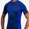 TRAINING GEAR Hayabusa Ranked Short Sleeve Rash Guard - Blue