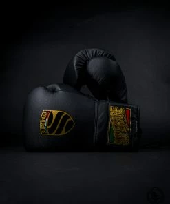 Superare Fight Goods Superare S50 Lace Up Gloves - Matte Black SUPERARE ITALY