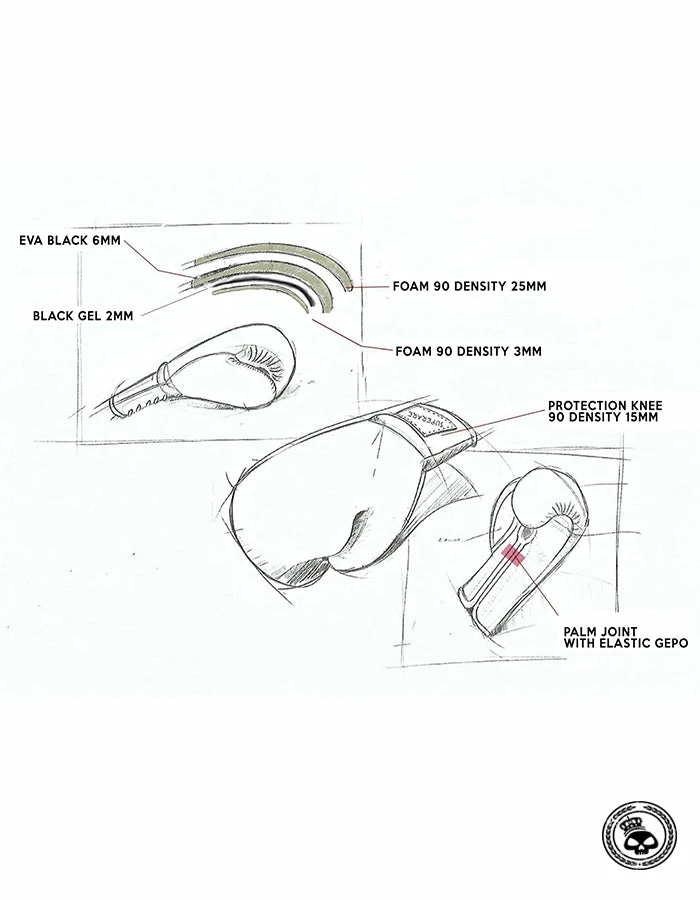 Superare Fight Goods SUPERARE ITALY Superare S50 Velcro Gloves - Red/Black/Yellow 7 Superare Fight Goods SUPERARE ITALY Superare S50 Velcro Gloves - Red/Black/Yellow