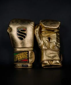 Superare Fight Goods Superare S50 Velcro Gloves - Gold
