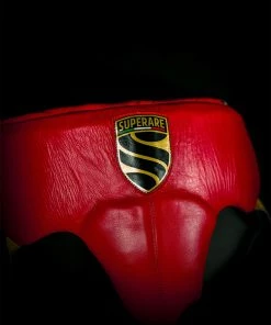 Superare Fight Goods Superare S355 No Foul Protector - Red/Black/Gold SUPERARE ITALY