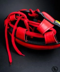 Superare Fight Goods SUPERARE ITALY Superare S360 Cheek Headgear - Red/Black/Yellow